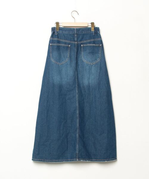 「SELECT LEVERY」 デニムスカート SMALL インディゴブルー レディース_画像2