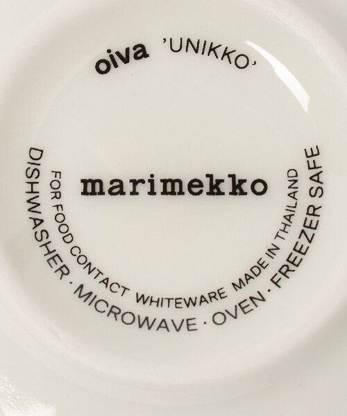marimekko（マリメッコ） 食器 「marimekko」Unikko 8.5cm プレート/2P