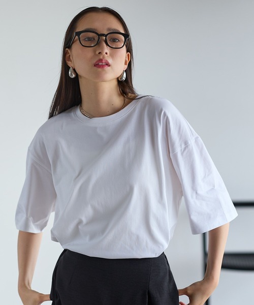 ケイ様 LEPSIM（レプシィム） tシャツ 「レプクル」バックパッチT 242850