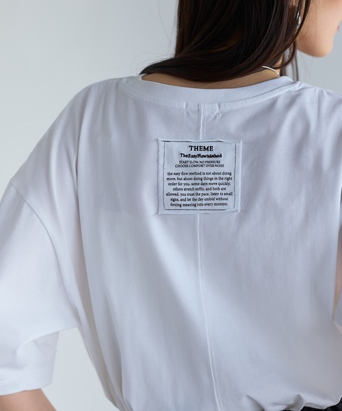 LEPSIM（レプシィム） tシャツ 「レプクル」バックパッチT 242850