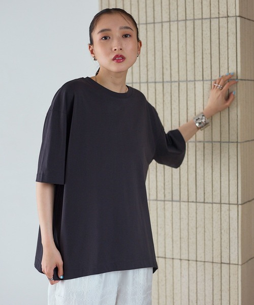LEPSIM（レプシィム） tシャツ 「レプクル」バックパッチT 242850