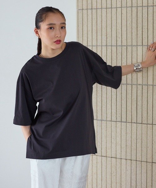 LEPSIM（レプシィム） tシャツ 半袖 「レプクル」バックパッチT 242850