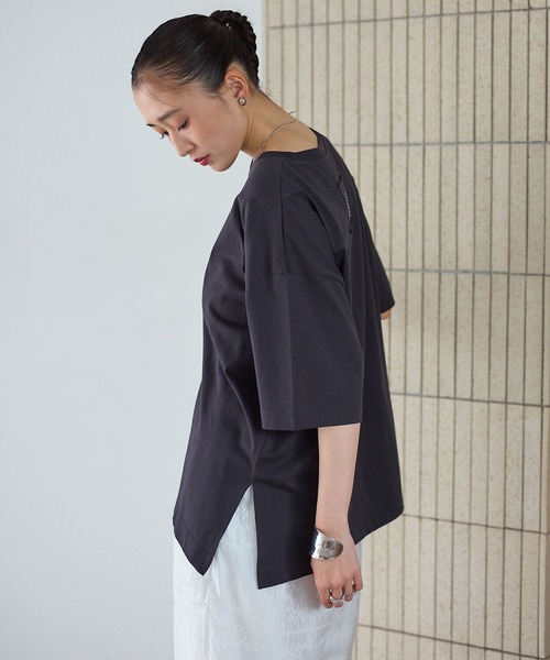 LEPSIM（レプシィム） tシャツ 「レプクル」バックパッチT 242850