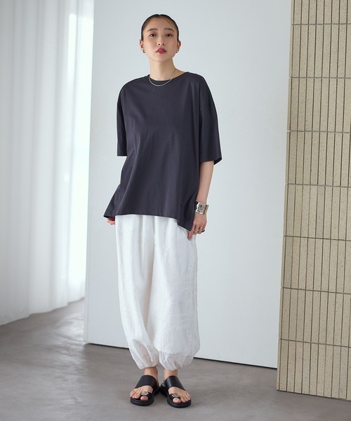 LEPSIM（レプシィム） tシャツ 「レプクル」バックパッチT 242850