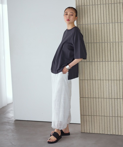 LEPSIM（レプシィム） tシャツ 「レプクル」バックパッチT 242850