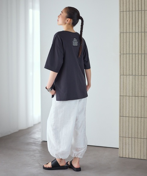 LEPSIM（レプシィム） tシャツ 「レプクル」バックパッチT 242850