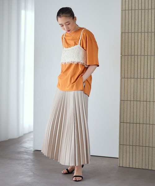 LEPSIM（レプシィム） tシャツ 半袖 「レプクル」バックパッチT 242850