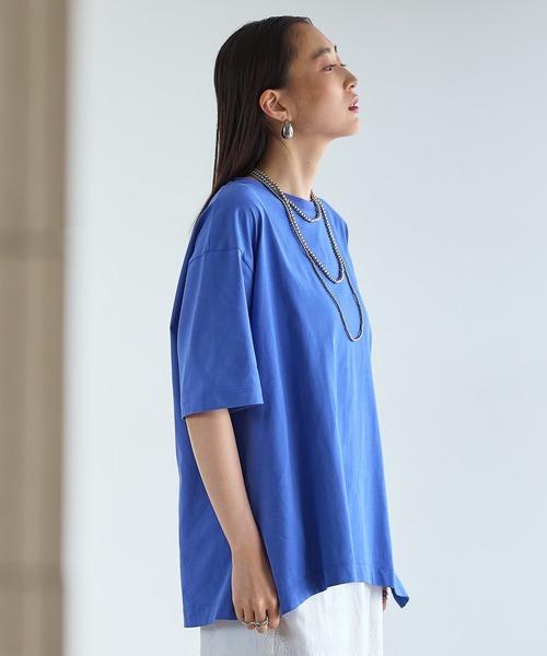 LEPSIM（レプシィム） tシャツ 半袖 「レプクル」バックパッチT 242850