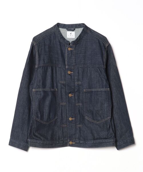 LBC（エルビーシー） デニムジャケット LL ネイビー レディース