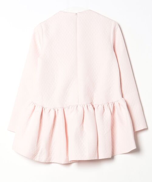 「TSURU by Mariko Oikawa」 フリル長袖チュニック 34 ピンク レディース_画像2