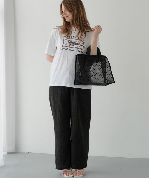 ZAKKA-BOX（ザッカボックス） トートバッグ ハートフロッキートート