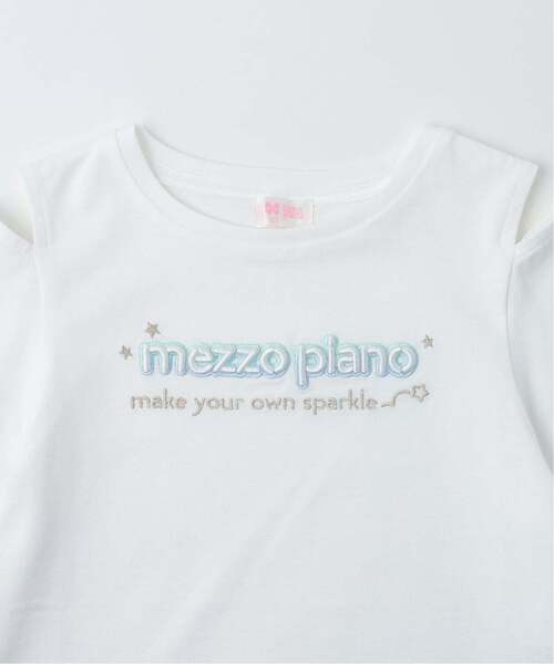 mezzo piano tシャツ メッシュZIPパーカ ＆肩開きTシャツセット「接触
