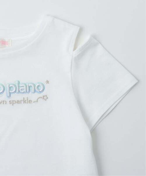 mezzo piano tシャツ メッシュZIPパーカ ＆肩開きTシャツセット「接触