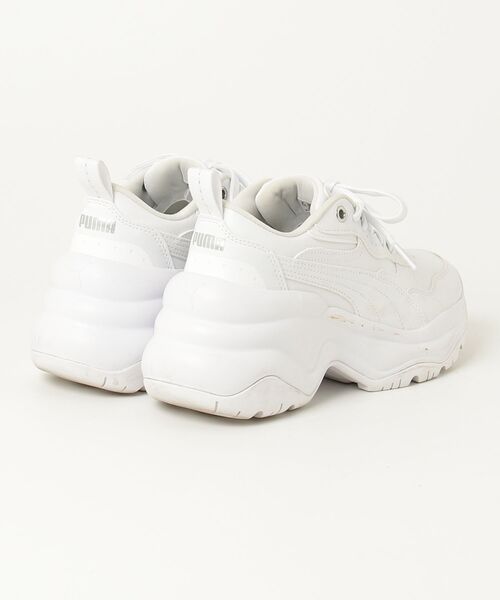 「PUMA」 ローカットスニーカー 23.5cm ホワイト レディース_画像2