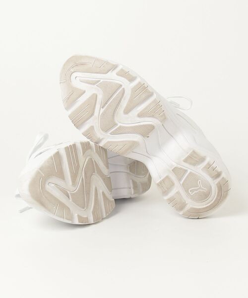 「PUMA」 ローカットスニーカー 23.5cm ホワイト レディース_画像3