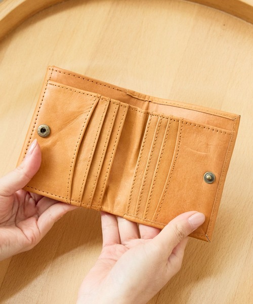 ミニ 二つ折り 二つ折り財布 財布 zucchero ズッケロ 折財布 ミニ財布