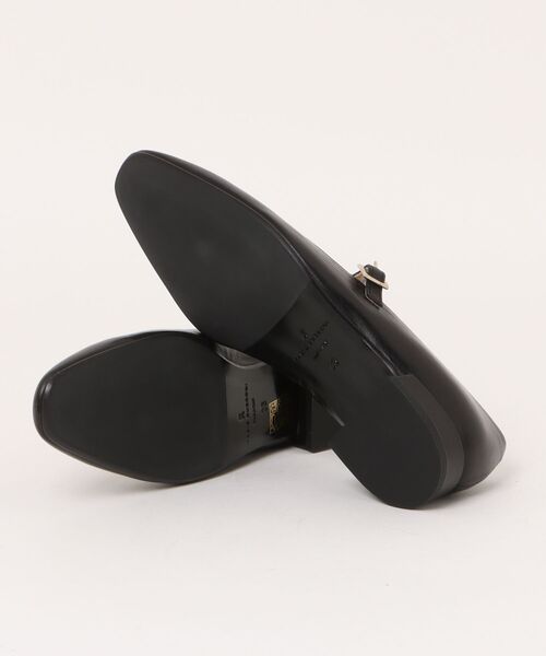 【美品】FABIO RUSCONI ポインテッドトゥ フラットパンプス 黒 37 FABIO RUSCONI（ファビオルスコーニ） フラットパンプス 37 ブラック