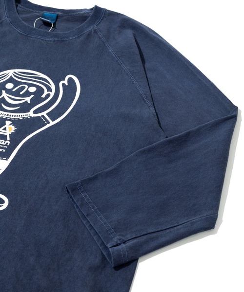 「Good On」 長袖Tシャツ MEDIUM グリーン系その他 メンズ_画像6