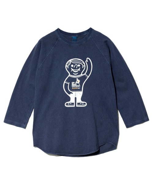 「Good On」 長袖Tシャツ MEDIUM グリーン系その他 メンズ_画像9