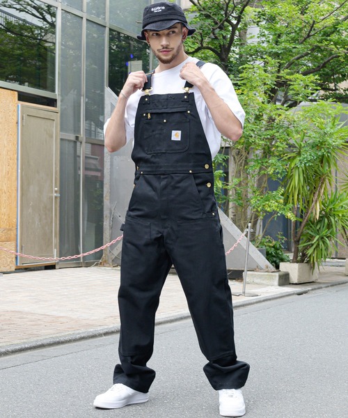 Carhartt（カーハート） オーバーオール 34inch ブラック メンズ