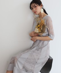 プールヴー PourVous ドレス ワンピース 結婚式 発表会 サイズL PourVous（プールヴー） ドレス : ZOZOTOWN Yahoo!店 - 通販 - Yahoo