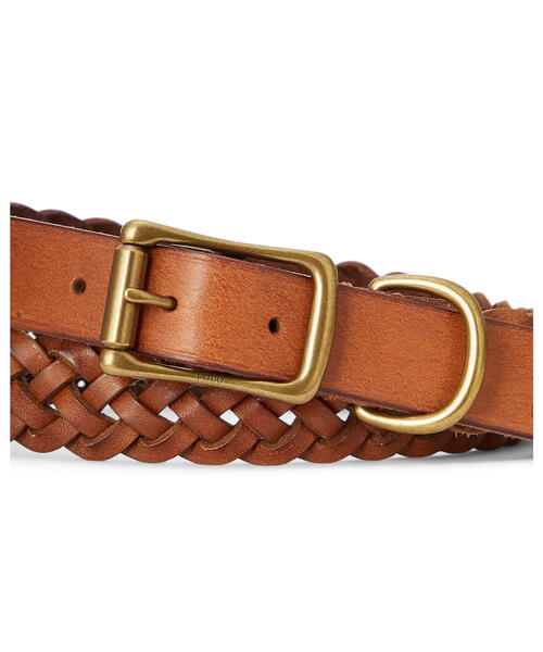 Polo Ralph Lauren レザー ベルト 日本製 POLO RALPH LAUREN ベルト ブレーデッド レザー : ZOZOTOWN