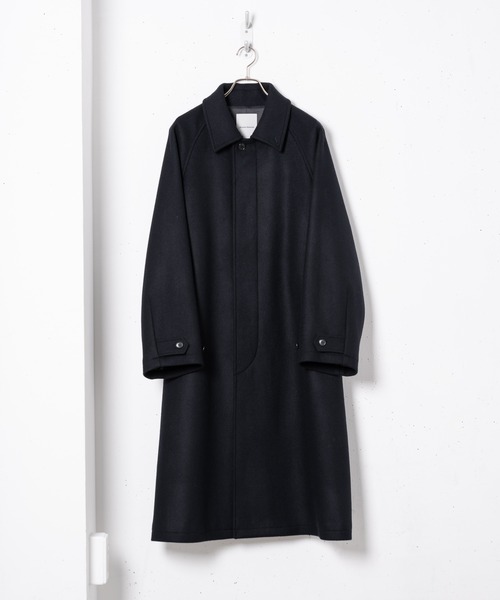 即納得価 アウター ZOZOTOWN PayPayモール店 - 通販 - PayPayモール super140's lamb wool balmacaan coat/スーパー140’sラムウールバルマカーンコート 好評正規店