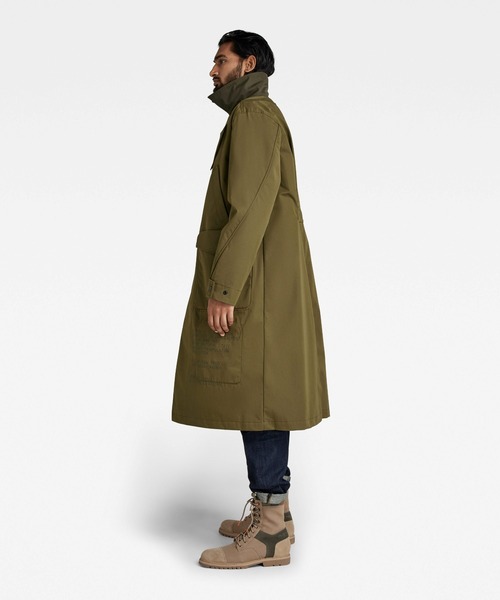 G-STAR RAW トレンチコート コート E FLIGHT COAT 3 IN 1