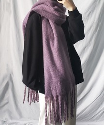 マフラー ストール 「３０色展開 」ふわふわフリンジボリュームマフラー レディース メンズ｜ZOZOTOWN Yahoo!店