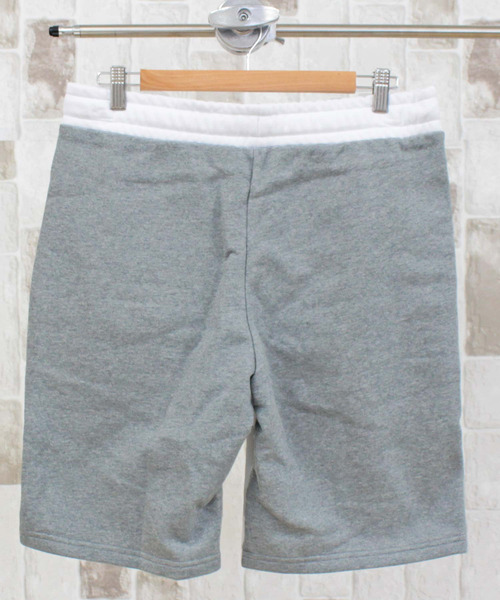 CK ウエストロゴスウェットハーフパンツ Calvin Klein（カルバン・クライン） CK ウエストロゴ スウェット