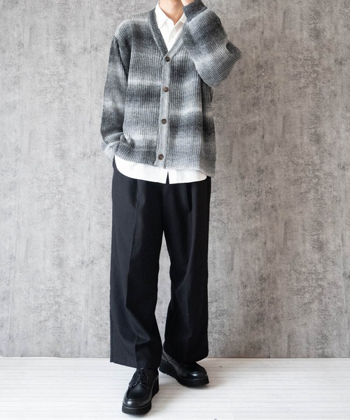 最高のグラデーションボーダー柄 美配色 ラルフローレン ニット