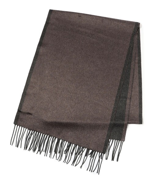 【美品】tomorrow landシルクダブルフェイス マフラー NOVARA TOMORROWLAND（トゥモローランド） マフラー シルクダブルフェイス