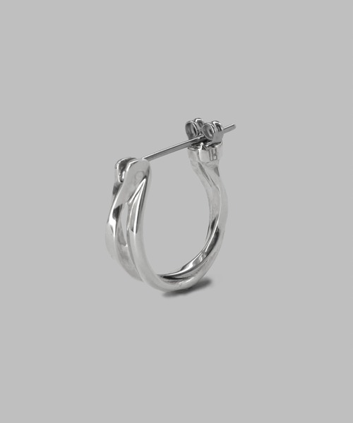 新品付属品完備　ライオンハート クロッシングピアス プレイングツイスト 925 LION HEART ピアス “for Gift”クロッシングピアス/ツイスト