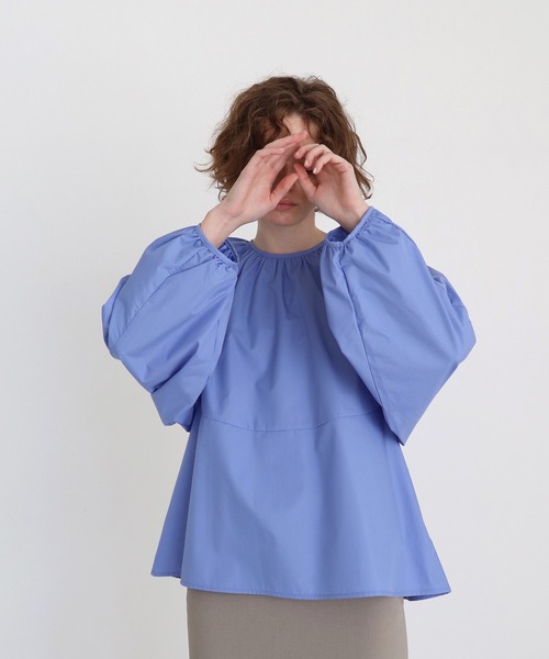 ブラウス シャツ Sugar Rose / volume sleeve blouse(ボリュームスリーブブラウス) レディース