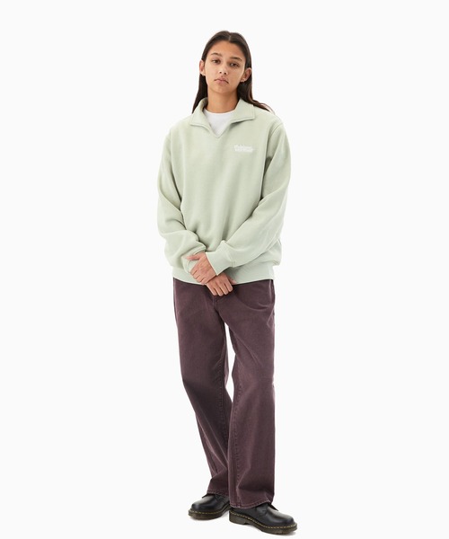 thisisneverthat トレーナー スウェット Open Collar Sweatshirt