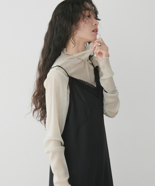 Aunt Marie's（アントマリーズ） tシャツ ラメタートルシアートップス