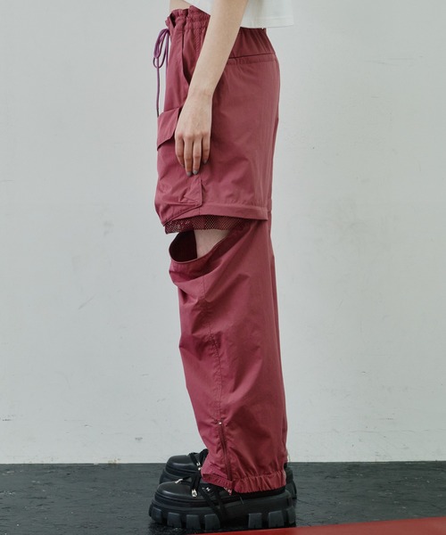 カーゴパンツ AIVER テック2WAYカーゴパンツ メンズ レディース  