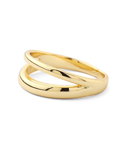 ANEMONE（アネモネ） 指輪 リング ダブルラインメタルリング