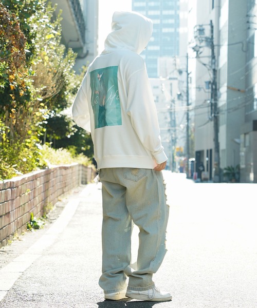 メンズ絵 XLARGE パーカー MULTI LOGO ZIP UP HOODED SWEATSHIRT メンズ