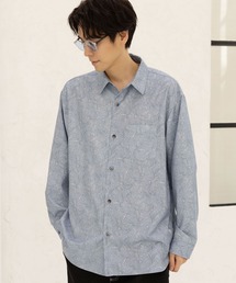 シャツ ソフトTRペイズリーシャツ / 102719 メンズ｜ZOZOTOWN Yahoo!店