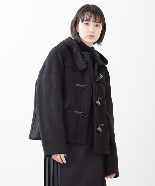 ABBEY MARKET」 「LONDON TRADITION」ダッフルコート 34 ブラック 