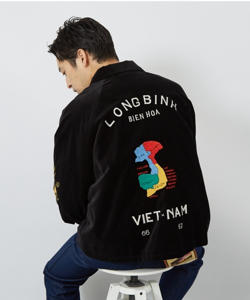 THRIFTY LOOK ブルゾン アウター / SOUVENIR VIET-NAM JACKET