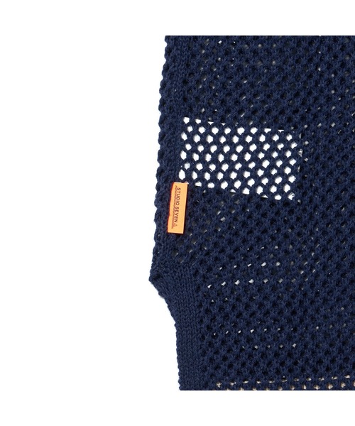 トップス STUDIO SEVEN Mesh Knit Game Shirt Mesh Knit Game Shirt | STUDIO SEVEN (スタジオ セブン)