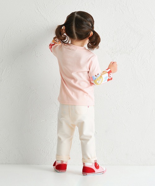 お買い得　新品未使用　MIKI HOUSE うさこ長袖カットソー 2点セット MIKI HOUSE（ミキハウス） 長袖Tシャツセット(ピンク:うさこ) (70-80cm
