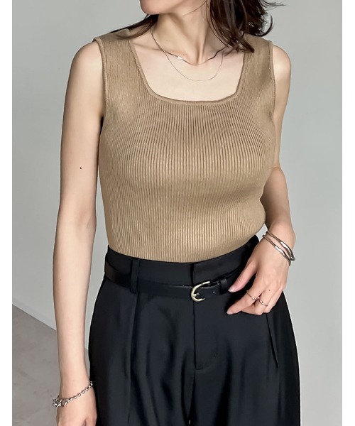 Re:EDIT（リエディ） タンクトップ ノースリーブ 「2026S/S PRE ORDER