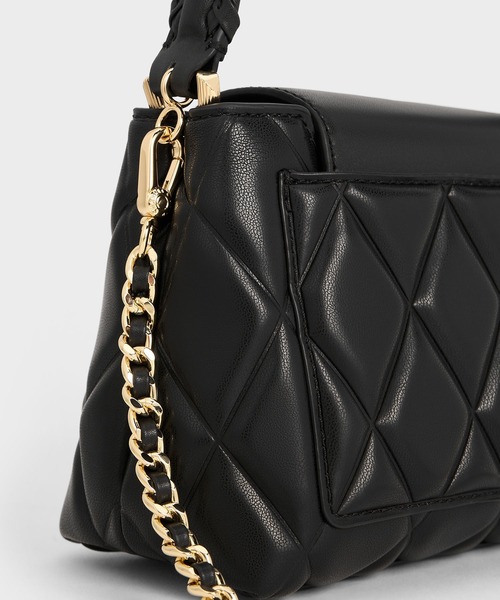 CHARLES & KEITH アルウェンブレードストラップトップハンドルバッグ Arwenアルウェンブレードストラップトップハンドルバッグ
