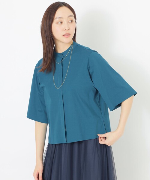 ブラウス シャツ 「DRESOPHY」シャツ レディース S.ESSENTIALS ブラウス シャツ 「DRESOPHY」シルキースムース