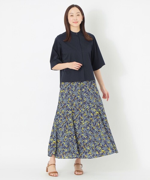 S.ESSENTIALS ブラウス シャツ 「DRESOPHY」シルキースムース