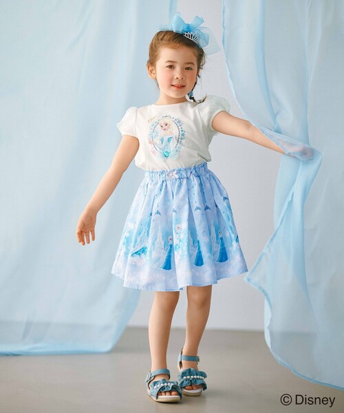 BABY プリンセススカートサックスブルー