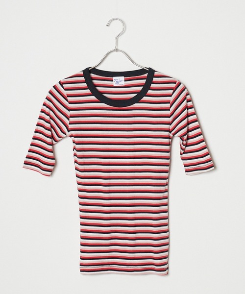 Robert P. Miller tシャツ R.P.miller/ミラー パネルリブH/S 5分